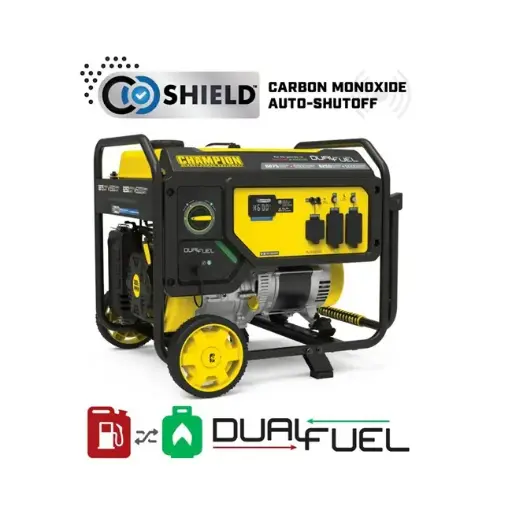 [201085] 5,500-Watt Dual Fuel Portable Generator